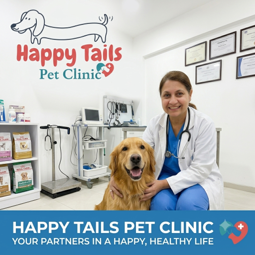 Dr. Rashmi Khandelwal, veterinarian at Happy Tails Pet Clinic in Navlakha, Indore